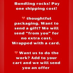 Add more > 1 item to your cart & no increase in shipping. I’ll send you a offer